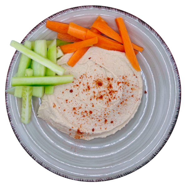 Hummus Tradicional con crudités